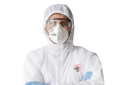 traje descartable blanco- insumos firstpro