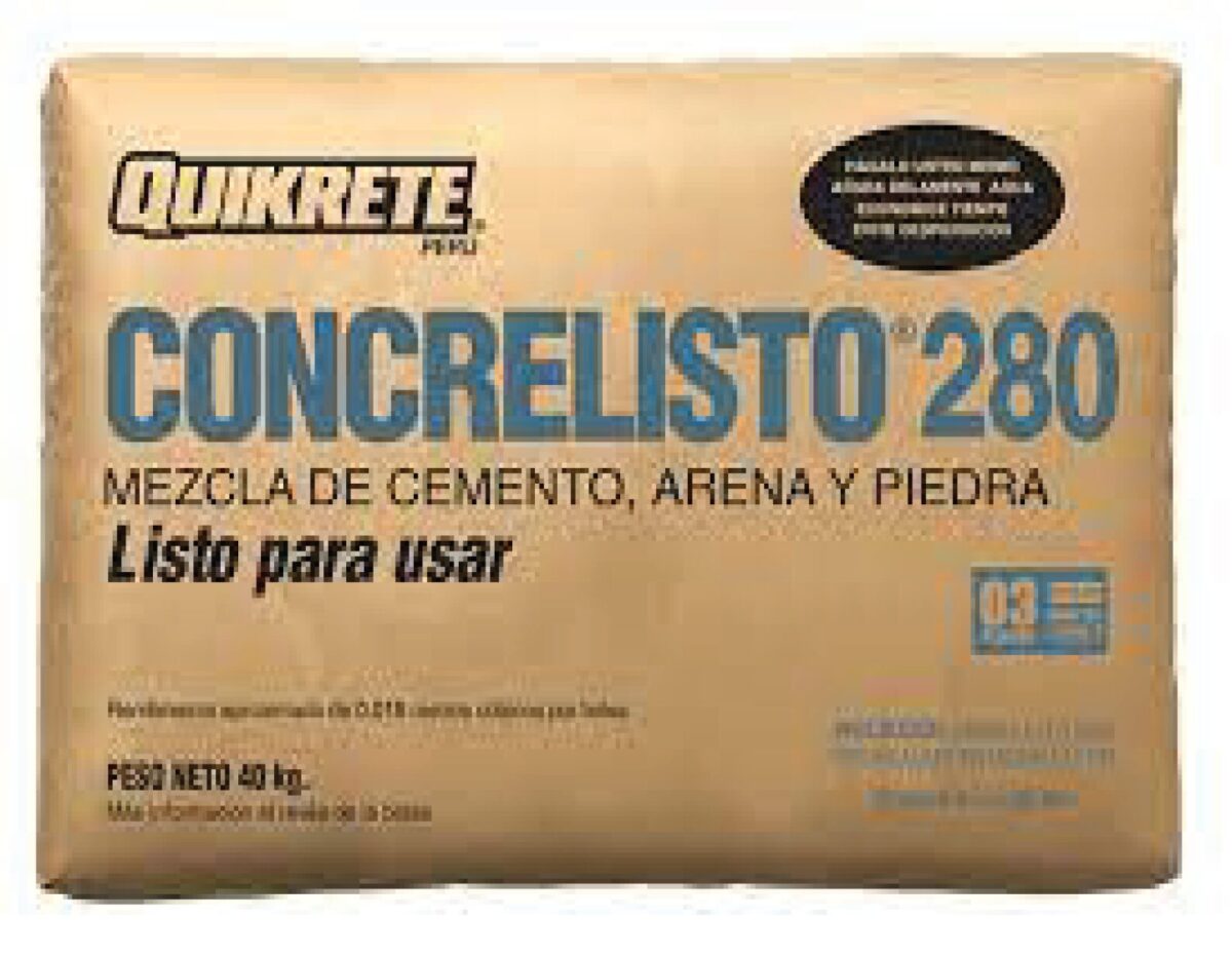 CONCRELISTO 280 TIPO 1 X 40 KG