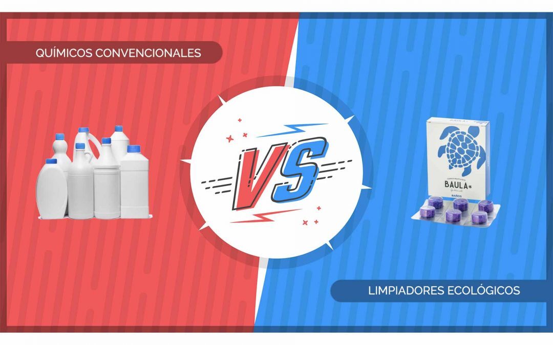 Productos de limpieza químicos vs. ecológicos