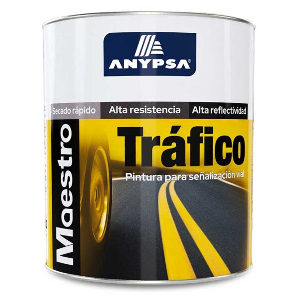 Pintura alto trafico amarillo "ANYPSA"