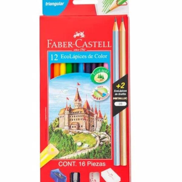 COLORES FABER CASTELL CJA x12UN