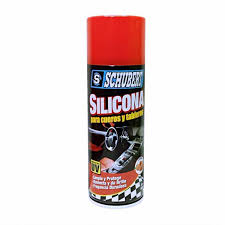 silicona para tablero y cueros en spray schubert frasco 450