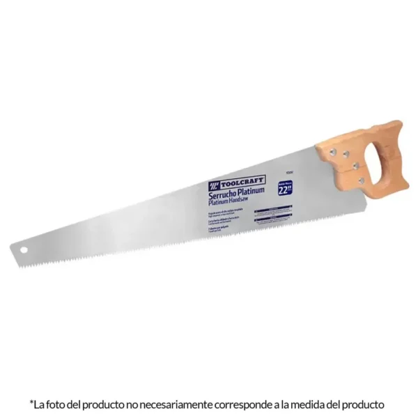 El mango ergonómico de madera na proporciona un agarre cómodo y seguro, reduciendo la fatiga durante el trabajo.