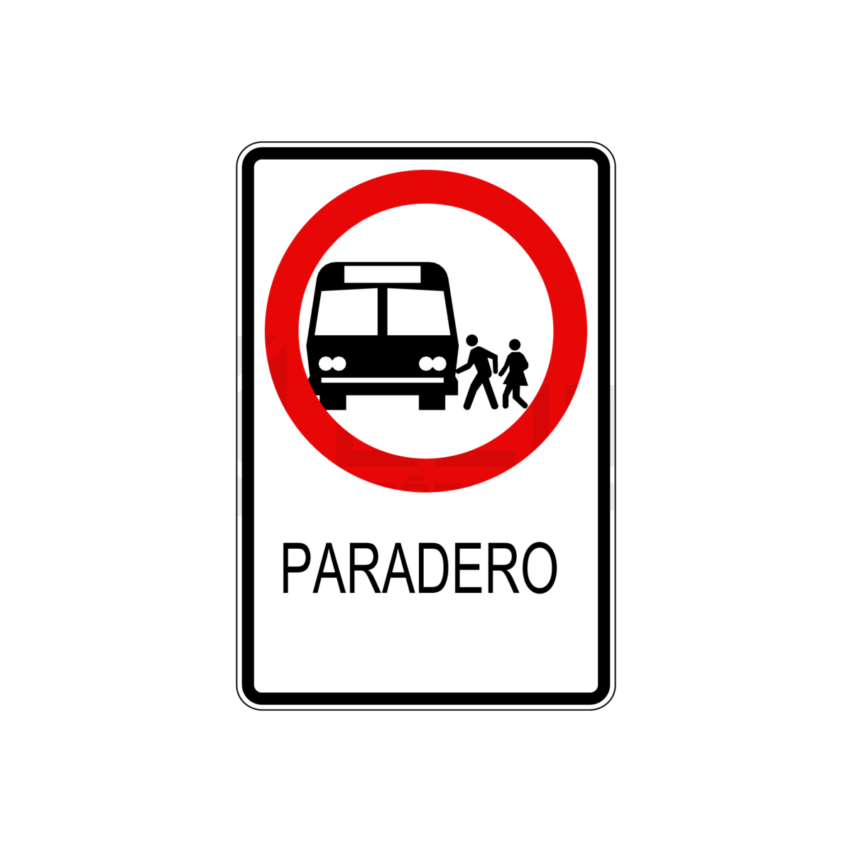Los colores utilizados en los símbolos de paradero varían según las normas de cada país o ciudad. Sin embargo, suelen predominar los colores contrastantes para una mayor visibilidad.