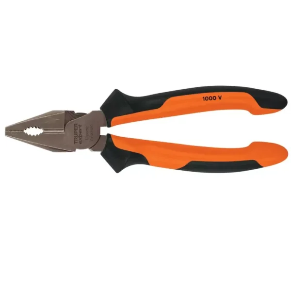 El alicate universal de 8" Xpert Truper es una herramienta manual de alta calidad, diseñada para ofrecer durabilidad, precisión y versatilidad en una amplia gama de aplicaciones.