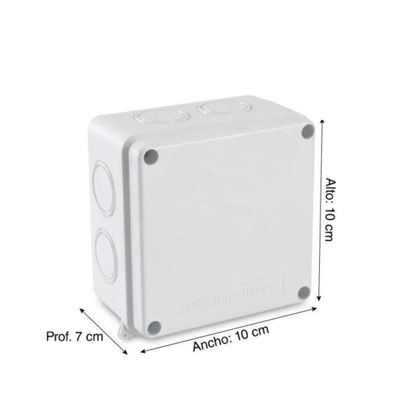 Caja de Paso PVC 100 x 100 x 100 mm