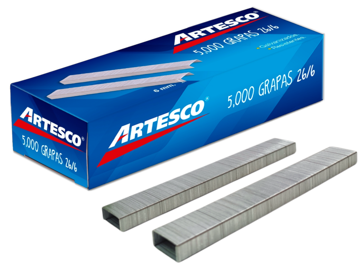 Grapas Artesco 26/6