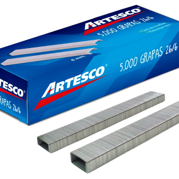 Grapas Artesco 26/6