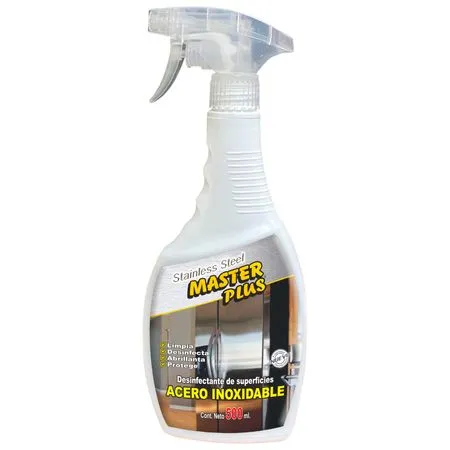Limpiador de acero inoxidable master gatillo 650 ML