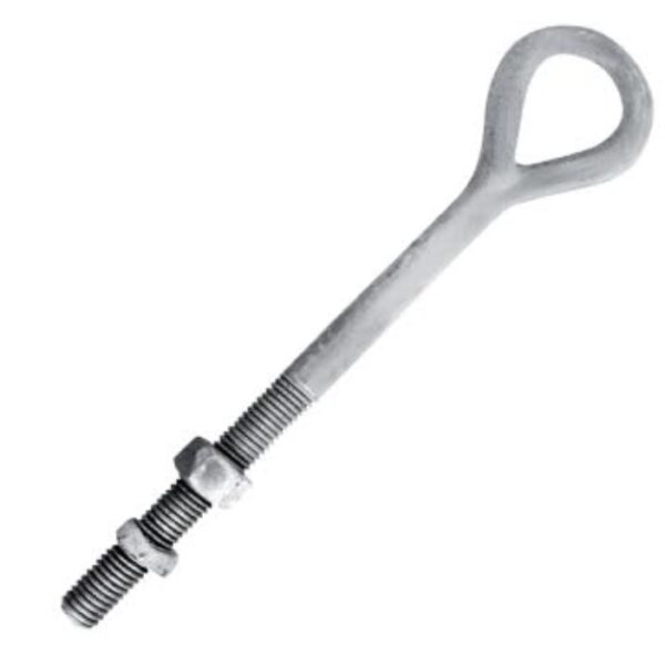PERNO DE OJO GALVANIZADO 5/8" (D) X 203 MM (L)