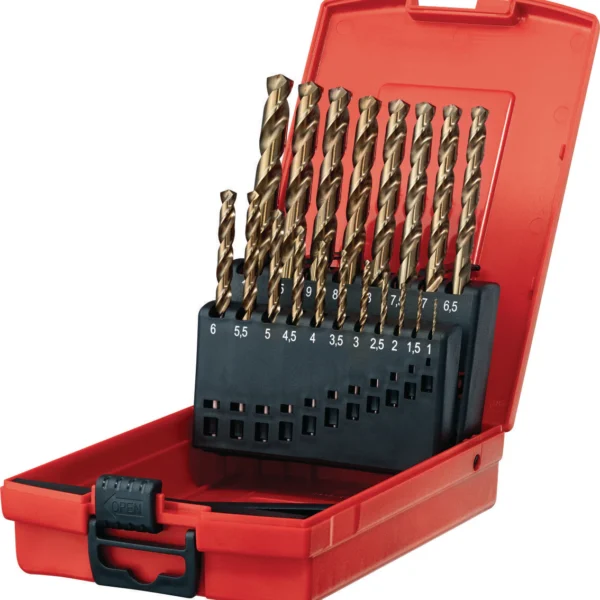 Un juego de brocas para metal cobaltadas MM HSS Bosch es un conjunto de herramientas de perforación diseñadas específicamente para trabajar con diversos tipos de metales.