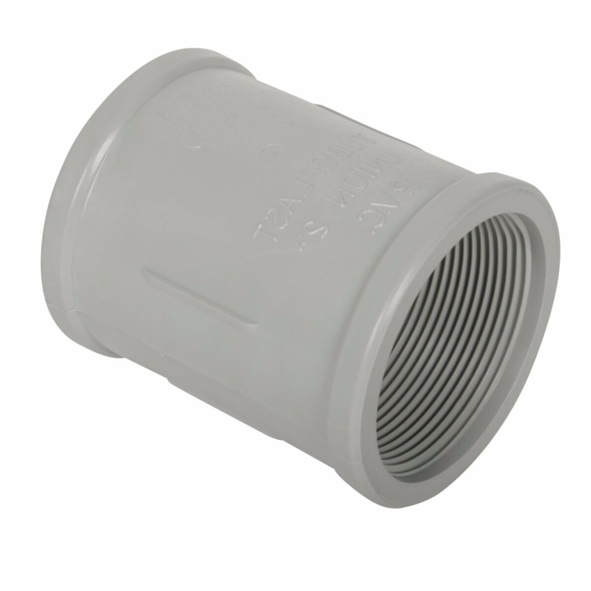 La unión simple de 2" PVC con rosca LESSO