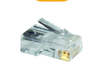 Conector RJ-45 para cable UTP Categoría 6, paquete de 100 piezas.
