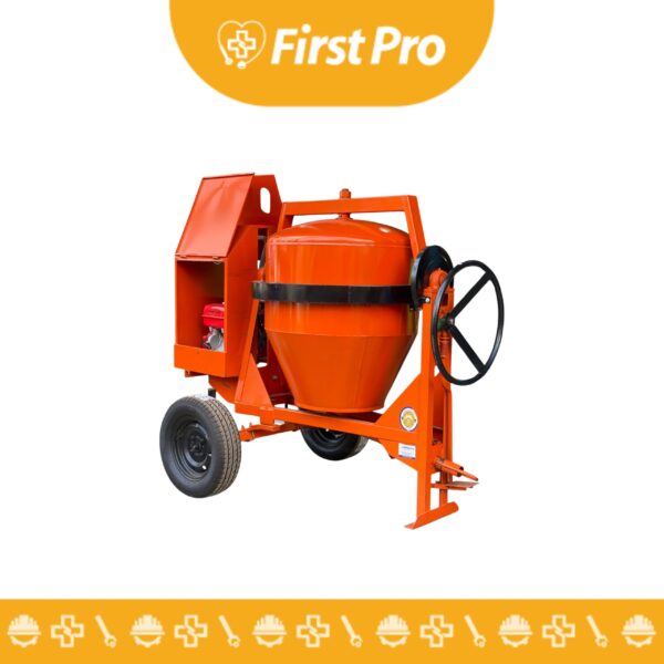 La Mezcladora de Concreto DYNAMIC de 11 pies cúbicos (11p3) con motor Honda de 13.0HP es una herramienta robusta y eficiente, diseñada para satisfacer las necesidades de proyectos de construcción de mediana envergadura