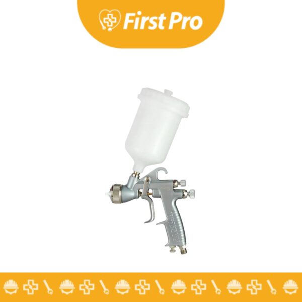 La pistola de gravedad Classic Lux de Sagola, equipada con una boquilla de 1.40, es una herramienta de alta precisión diseñada para profesionales de la pintura que buscan acabados impecables.