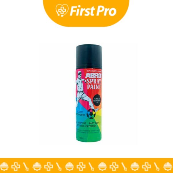 La pintura en spray Abro Negro Mate es un producto versátil y de alta calidad, diseñado para proporcionar un acabado mate uniforme y duradero en una amplia variedad de superficies.