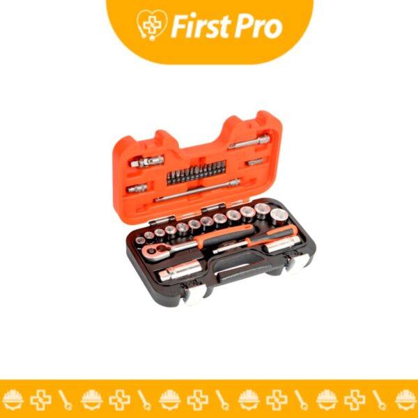 Set de dados hexagonales de impacto con encastre de 3/8" para aflojar y apretar tornillos y pernos hexagonales en aplicaciones de alto torque.