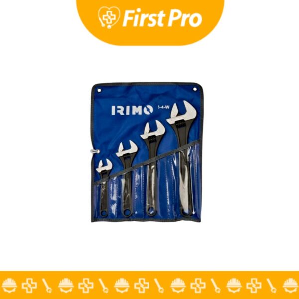 Llave Stillson de acero forjado con mordaza dentada ajustable y mango ergonómico.