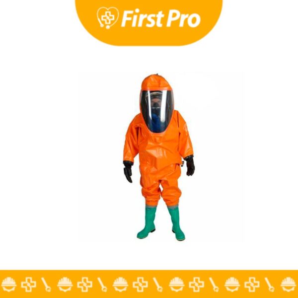 Los trajes encapsulados cubren completamente al usuario, creando una barrera hermética que impide la entrada de sustancias peligrosas. Incluyen una capucha integrada, visor, guantes y botas, todos sellados al traje.