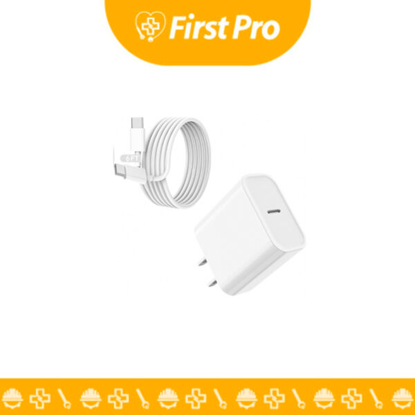 Cargador rápido iPad USB-C PD 20W: carga tu iPad veloz y seguro. Compatible con modelos USB-C.