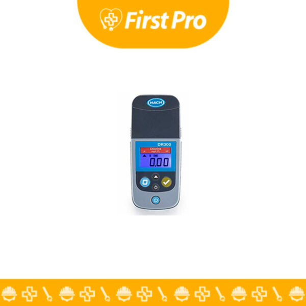 HACH DR300 colorímetro bolsillo cloro libre/total (LPV445.97.62110). Portátil, preciso para análisis de agua.