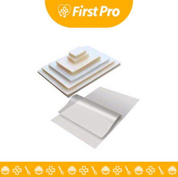 Mica enmicado 80x126 mm. Láminas para laminar térmicamente tarjetas, fotos, documentos pequeños. Protección y acabado.