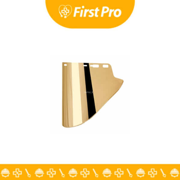 Visor dorado Lexan Elvex