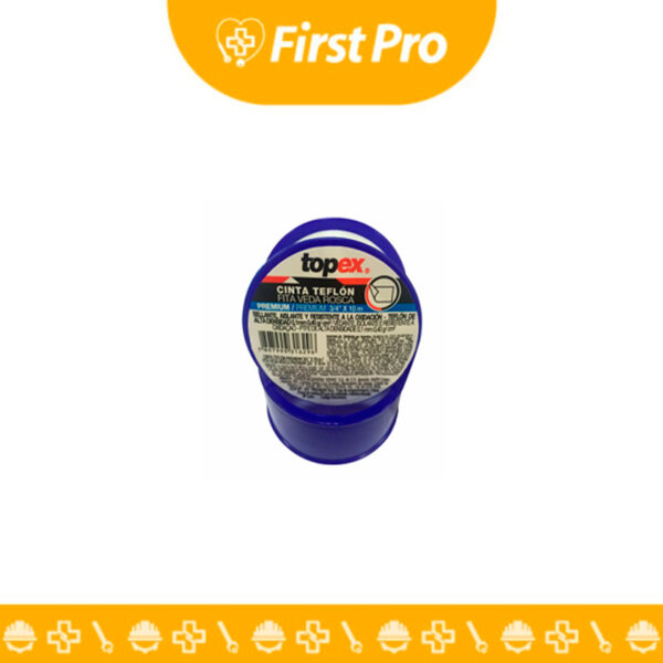 CINTA TEFLÓN PREMIUM 3/4'' X 10M: Sella roscas de forma hermética. Ideal para agua, gas y más. Alta densidad y durabilidad. Previene fugas eficazmente.