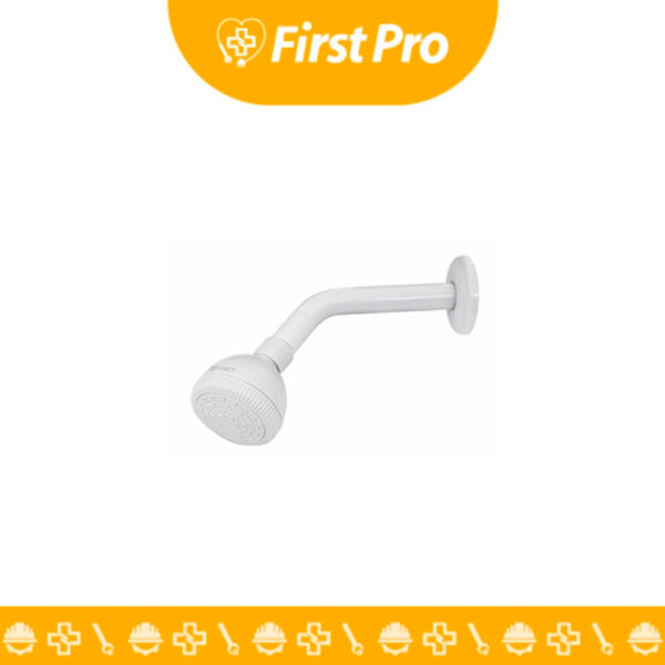 La DUCHA DE PLÁSTICO 1/2" es un cabezal de ducha económico y duradero, ideal para cualquier baño. Fabricada en plástico resistente, ofrece fácil instalación con su conexión estándar de 1/2 pulgada y es resistente a la corrosión. Perfecta para un flujo de agua confortable y mantenimiento sencillo.