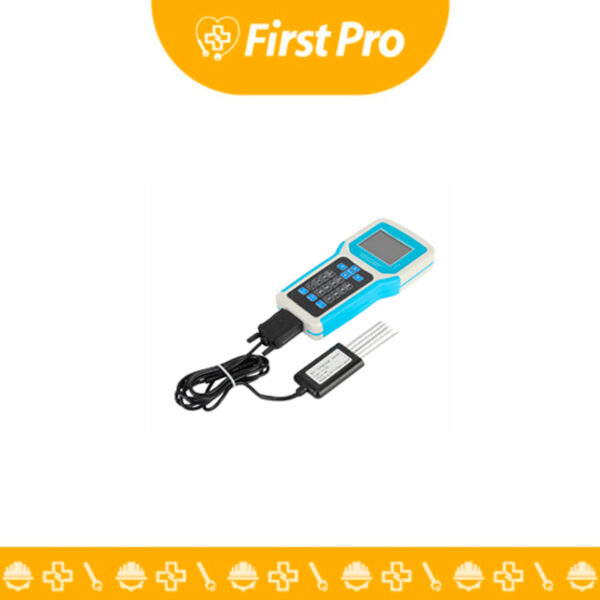 Probador suelo 7 en 1: mide pH, humedad, luz, temperatura y fertilidad rápidamente.