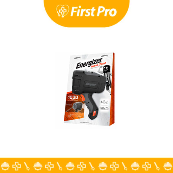 Linterna Energizer Hardcase Profesional 1000LM: robusta, potente y confiable para uso profesional.