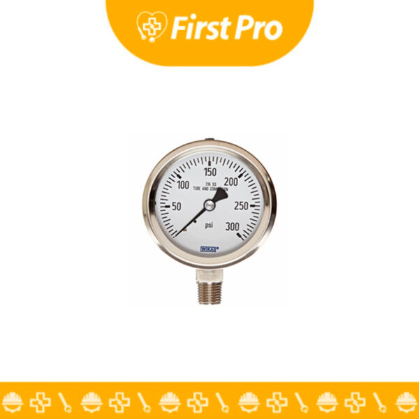 Manómetro diferencial 0-1.5 bar de alta precisión con cuerpo de acero inoxidable resistente a la corrosión. Ideal para diversas aplicaciones industriales.