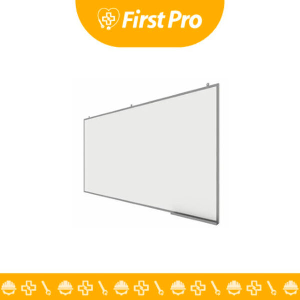 Pizarra Acrílica 1.20 x 0.80 m: Pizarra blanca de tamaño mediano para escribir y borrar fácilmente. Ideal para aulas, oficinas y hogares.