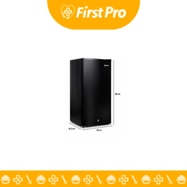 Frigobar MIRAY RM-93M 93 L: compacto y eficiente, ideal para mantener bebidas y alimentos frescos en espacios pequeños.