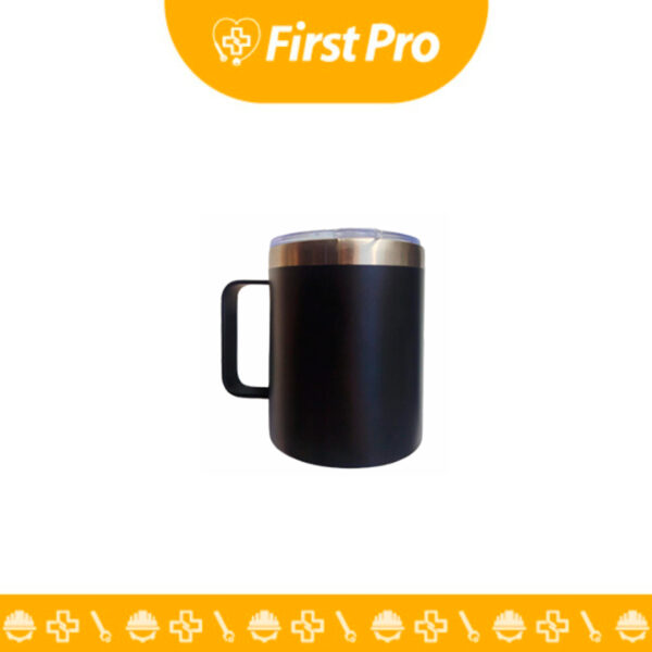 Taza de acero inoxidable duradera para bebidas frías y calientes. Reutilizable, fácil de limpiar y con diseño moderno. ¡Ideal para el hogar, la oficina y actividades al aire libre!