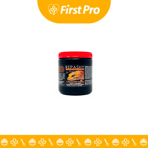 Repashy Superfoods Calcium Plus (500 g) es un suplemento de calcio con vitaminas (incl. D3) para reptiles y anfibios. Previene deficiencias nutricionales y promueve huesos fuertes.