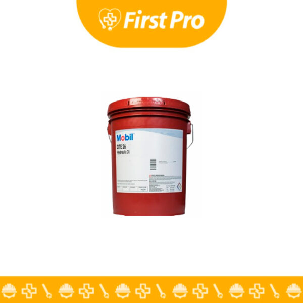Aceite Hidráulico Mobil ISO VG 68 – DTE 26 (Balde 19L). Lubricante premium para sistemas hidráulicos. Alta estabilidad, protección antidesgaste y contra la oxidación. Optimiza el rendimiento.
