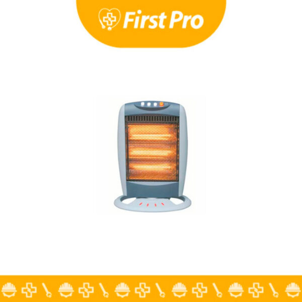 La Estufa Halógena Orange 1200W ofrece calor instantáneo y eficiente mediante radiación infrarroja. Cuenta con protección antivuelco y contra sobrecalentamiento. Potente y portátil, ideal para calentar cualquier espacio en tu hogar.