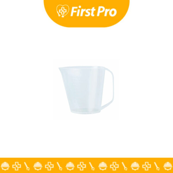 Jarra graduada de PVC 1 litro transparente. Medición precisa para líquidos en cocina, laboratorio, jardín y más. Duradera, resistente y fácil de limpiar. ¡Consigue la tuya!
