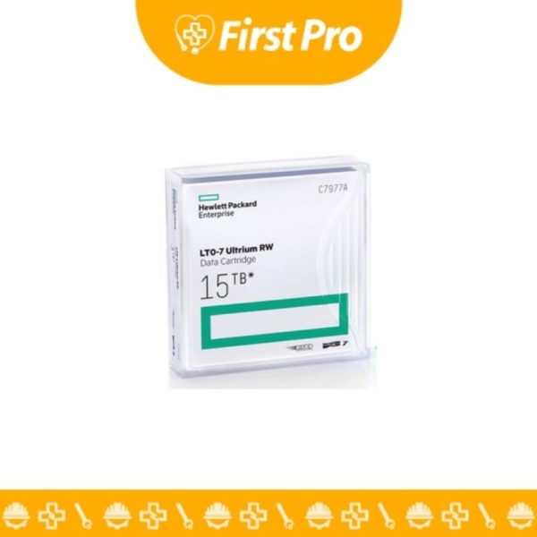 CARTUCHO DE CINTA DE RESPALDO ULTRIUM HP/HPE LTO-7 C7977A – 6 TB / 15 TB