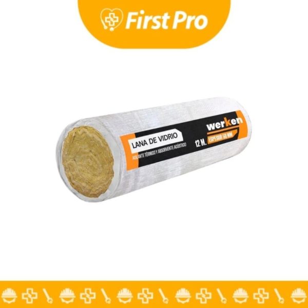 Lana de Vidrio 1.20 m x 50 mm – Rollo de 30 Metros