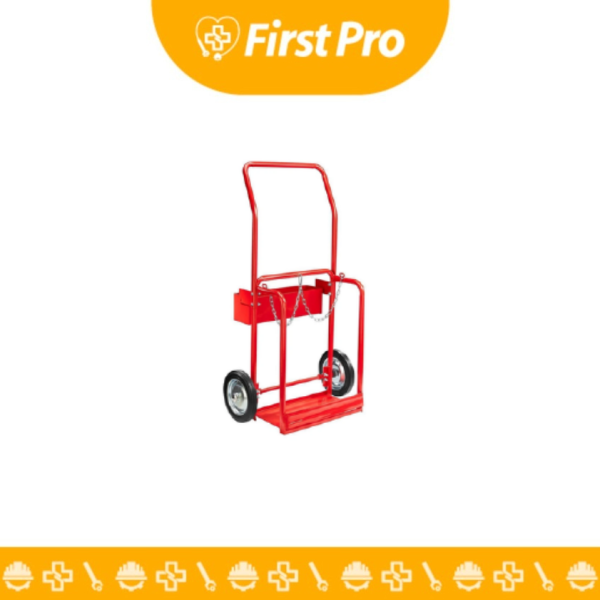 Carrito para Cilindros de Soldadura – Chicago Electric (187 lb, 2 Tanques de 9″)