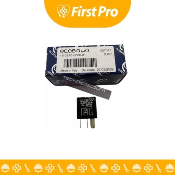 MICRORELAY 12V 15/25A CON RESISTENCIA – COBO 18-0216 0000 / 1027071