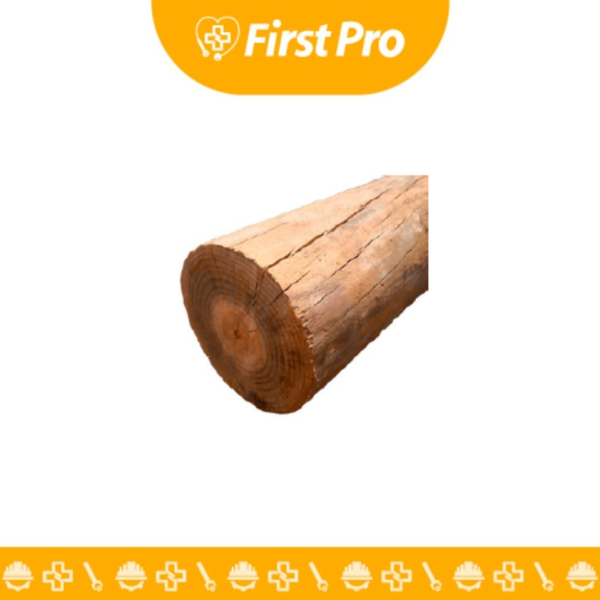 ROLLIZO DE MADERA EUCALIPTO 4" X 2.5 M