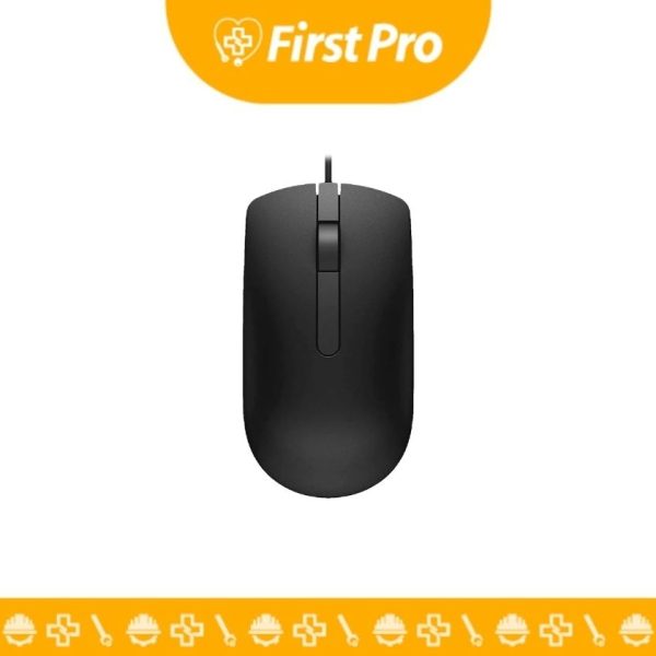 Mouse Óptico Dell MS116T1 USB – Negro