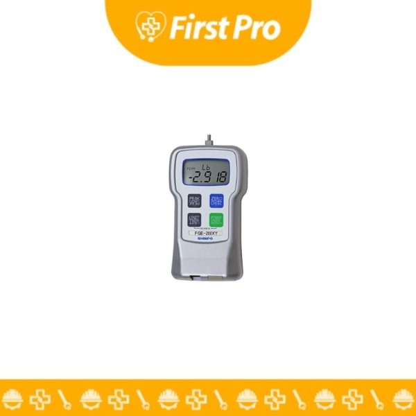 Medidor de Fuerza Digital Shimpo FGV-10XY – 10 lbf / 5 kg / 50 N, con Salida USB