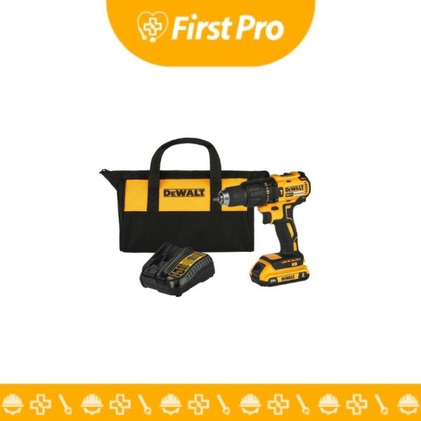 Taladro Percutor Inalámbrico DEWALT 20V DCD7781D1-B2