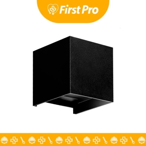 Aplique Exterior Cubo LED 6W Luz Cálida IP65