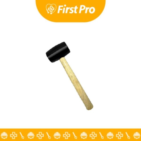 Martillo de Goma 16 oz con Mango de Madera – KAMASA