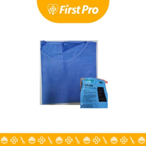 Mandil Descartable Celeste – Talla L